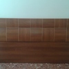 Intalar una nueva toma tv y cortar un cabecero de la cama terminandolo