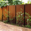 Cerramiento acero corten