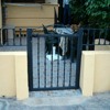 Cancela aluminio blanco