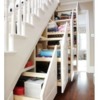 Mueble para almacenaje bajo escalera