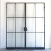 Ventana y puertas interiores de forja industrial