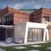 Construir casa de hormigón prefabricado estilo moderno