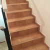 Forrar escalera en madera