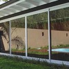 Cerramiento de terraza con cristal + puerta