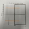 Cerramiento en aluminio para separar salón de dormitorio, con puerta corredera o batiente