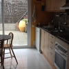 Chimenea y parquet