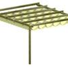 Pergola adosada