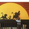 Pintura decorativa en habitación infantil