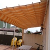 Instalar panel sandwich o similar sobre pergola de alumino del patio