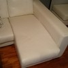 Cortar chaise-long piel