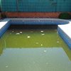 Tapar hueco piscina, sin rellenar