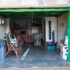 Quitar puerta garaje y colocar puertas plegables aluminio y cristal