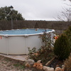 Construcción piscina acero enterrada