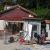 Construir porche y tejado