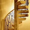 Escalera caracol madera