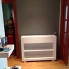 Lacar mueble recibidor en blanco