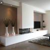Muebles pladur en salón y sotano