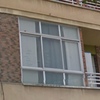 Cortinas de cristal en balcón