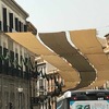 Toldo vela parking