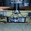 Mueble televisión con solución de cableado