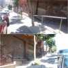 Hacer vado a 2 entradas