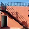 Escalera metálica exterior de altura 3 m