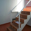 Escalera metalica exterior