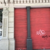 Pintar persiana metálica y marco de la puerta y escaparate