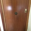 Reparar arañazo puerta entrada