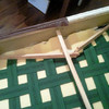 Reparación estructura de madera sofá