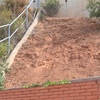 Construir escalera sencilla en terreno con pendiente