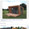 Caseta de jardin con ventanas