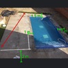 Tarima exterior sintética para piscina