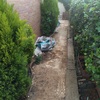 Hormigon impreso en el jardin