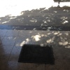 Entrada local comercial Hormigon impreso
