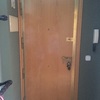 Lacar en blanco puertas de roble