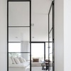 Puerta hierro forjado y cristal en valencia