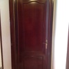 Lacado de puertas de un piso