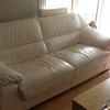 Tapizado de Zona Asiento Sofá de Piel