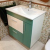 Pintar de blanco mueble de baño