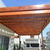 Hacer pérgola de aluminio lacado en blanco