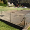Convertir pista de tenis en pista de padel en berango bizkaia