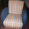 Un sillón tipo modeló milu