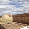 Construcción de muro de hormigón