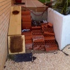 Escalera exterior jardin