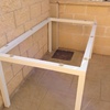 Cristal blanco para mesa terraza