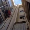 Pintar las dos galerias interiores de un edificio