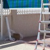 Toldo lateral de 4, 5 m x 2, 5 m
