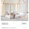 Construir estructura de cama personalizada madera y cabecero para otra cama