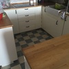 Lijar y barnizar encimera de cocina